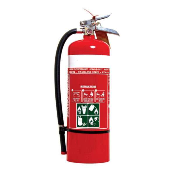 4.5kg Stainless Steel Heavy Duty ABE Powder Type Portable Fire Extinguisher