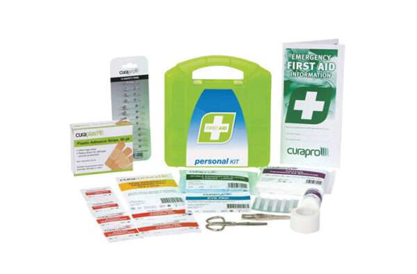 Personal First Aid Kit, Plastic Portable