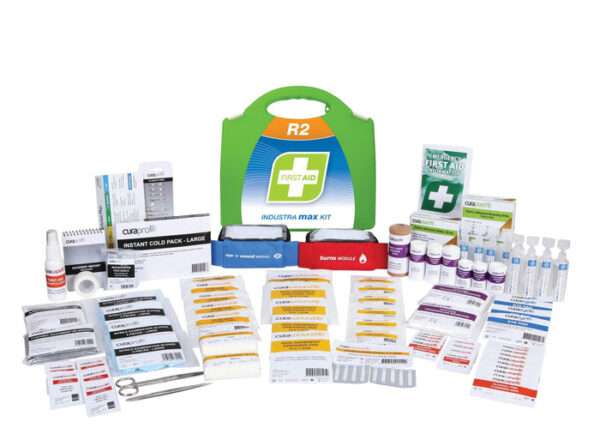 R2 Industra Max First Aid Kit, Plastic Portable